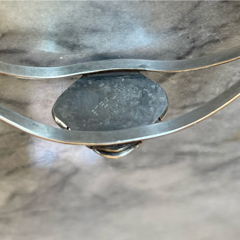 Native American Style Solid 925 Sterling Silver B… - image 6